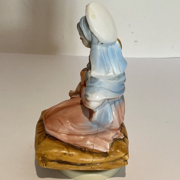 VTG 1971 Sankyo Chadwick Music Box Madonna and Child Ave Maria Christianity - Picture 6 of 13